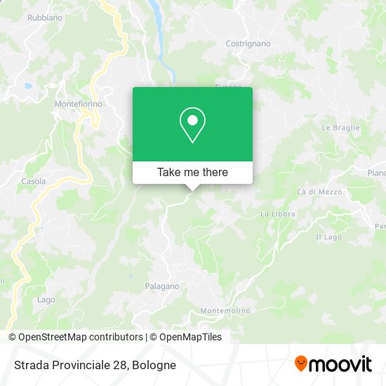 Strada Provinciale 28 map