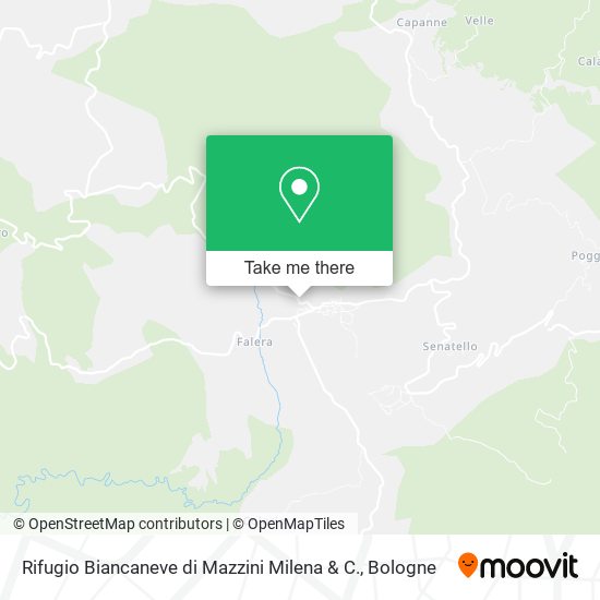 Rifugio Biancaneve di Mazzini Milena & C. map