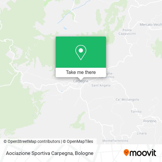 Aociazione Sportiva Carpegna map