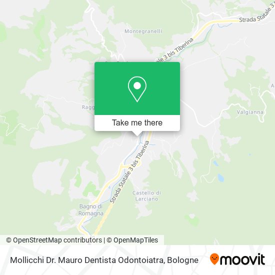 Mollicchi Dr. Mauro Dentista Odontoiatra map