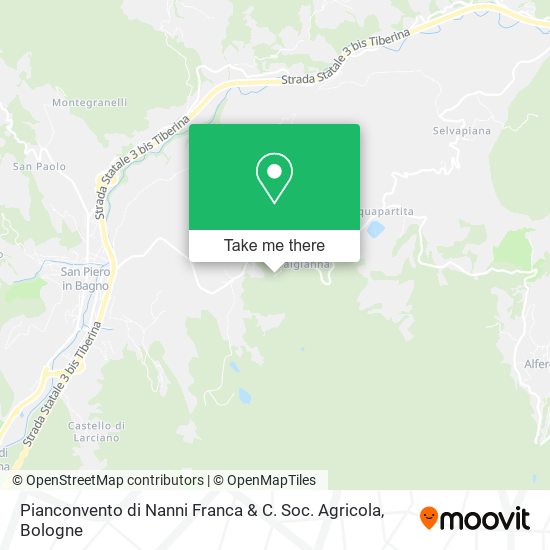 Pianconvento di Nanni Franca & C. Soc. Agricola map