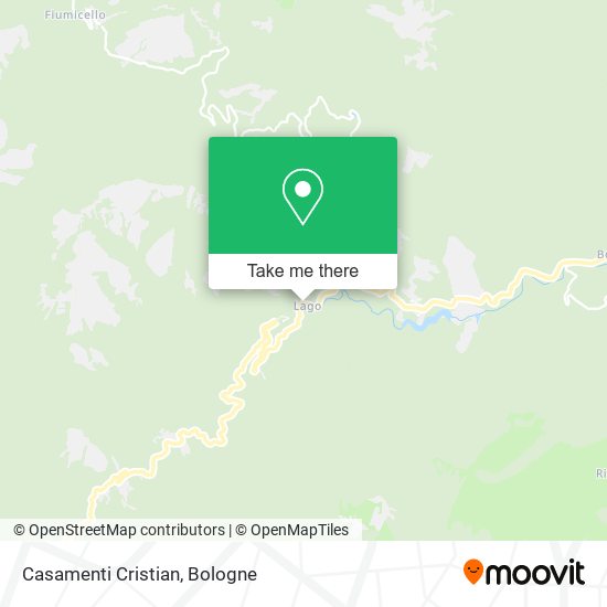 Casamenti Cristian map