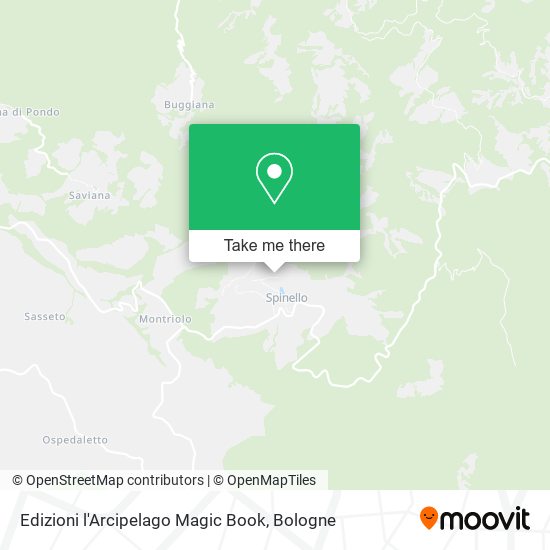 Edizioni l'Arcipelago Magic Book map