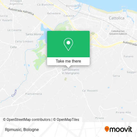 Rpmusic map