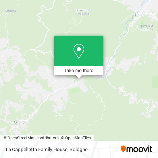 La Cappelletta Family House map