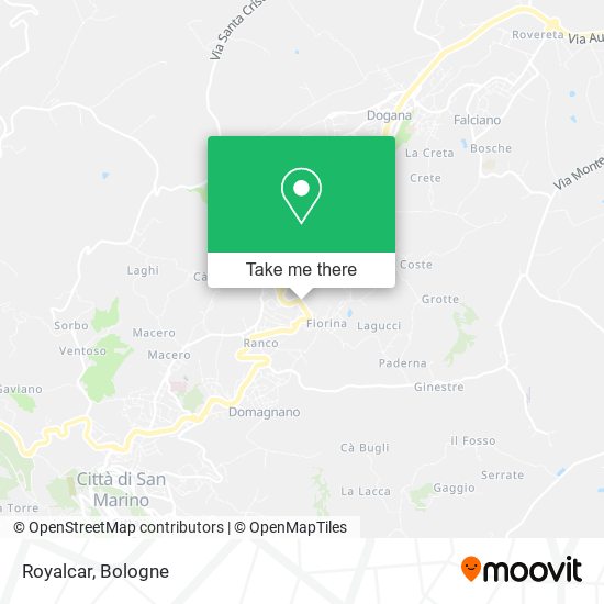 Royalcar map