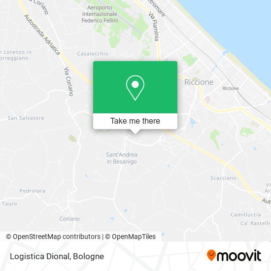 Logistica Dional map