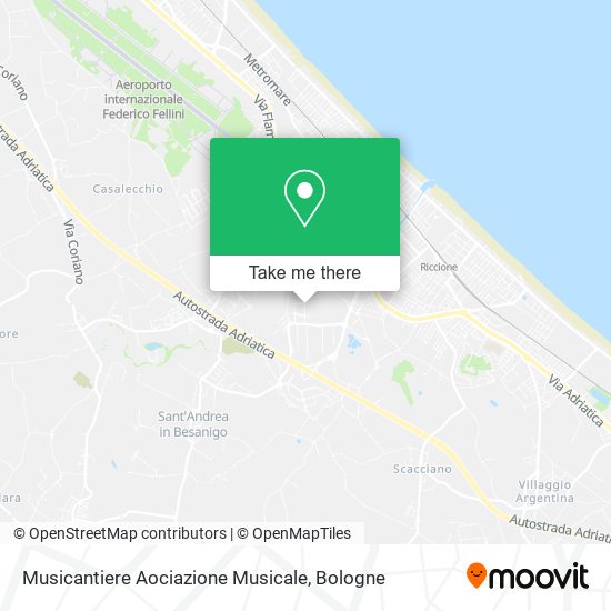 Musicantiere Aociazione Musicale map