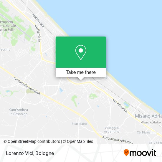 Lorenzo Vici map