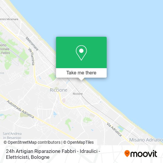24h Artigian Riparazione Fabbri - Idraulici - Elettricisti map