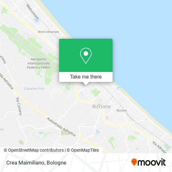 Crea Maimiliano map