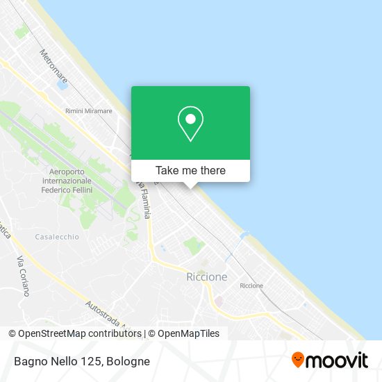 Bagno Nello 125 map