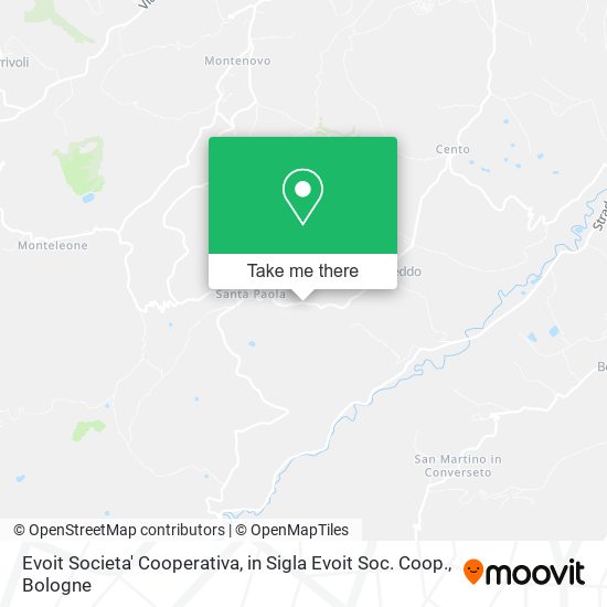 Evoit Societa' Cooperativa, in Sigla Evoit Soc. Coop. map