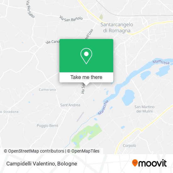 Campidelli Valentino map