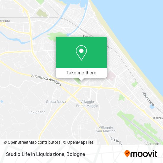 Studio Life in Liquidazione map