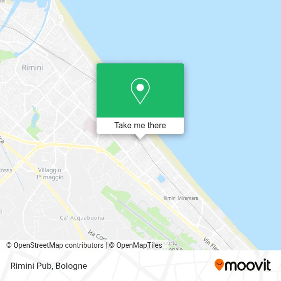 Rimini Pub map
