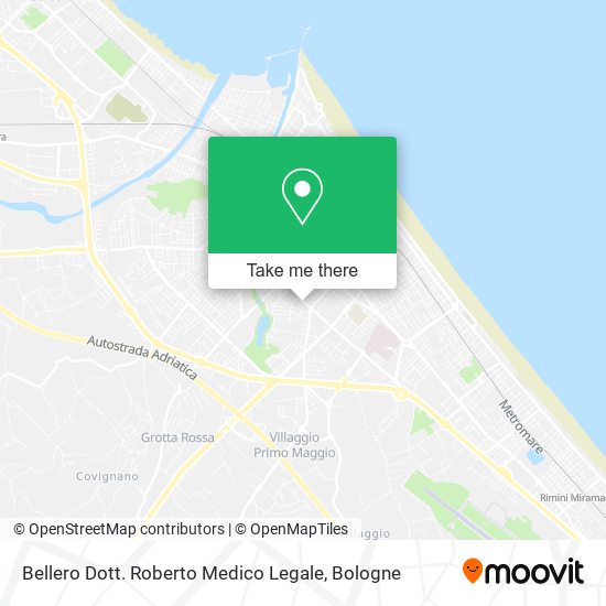 Bellero Dott. Roberto Medico Legale map