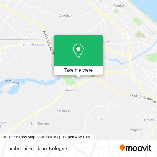 Tamburini Emiliano map