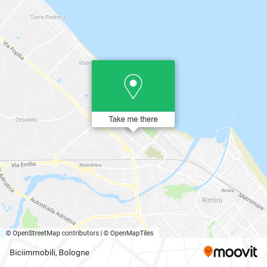 Biciimmobili map