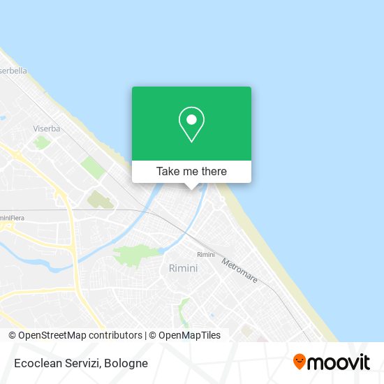 Ecoclean Servizi map