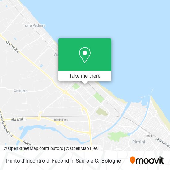 Punto d'Incontro di Facondini Sauro e C. map