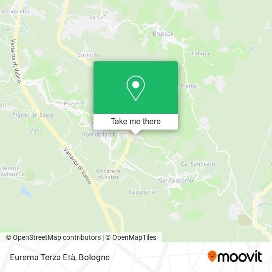 Eurema Terza Età map