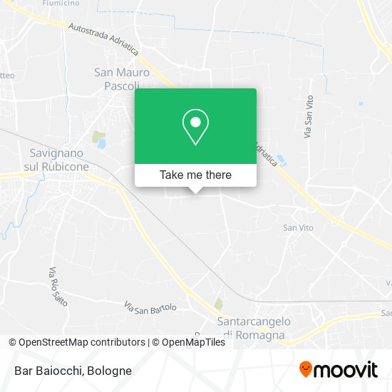 Bar Baiocchi map