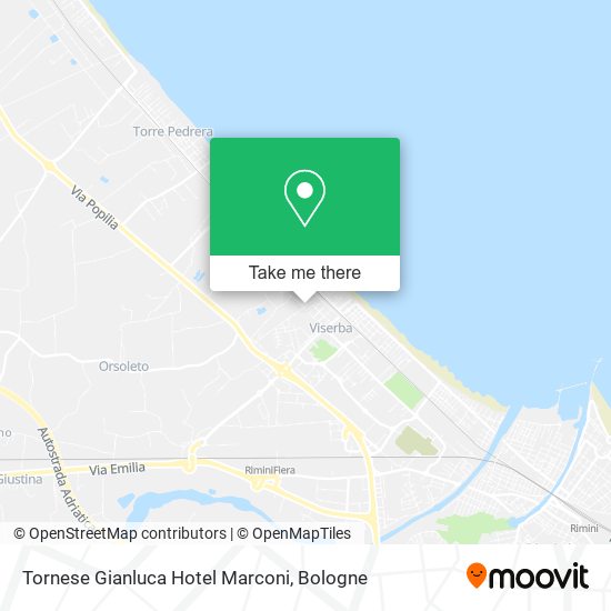 Tornese Gianluca Hotel Marconi map