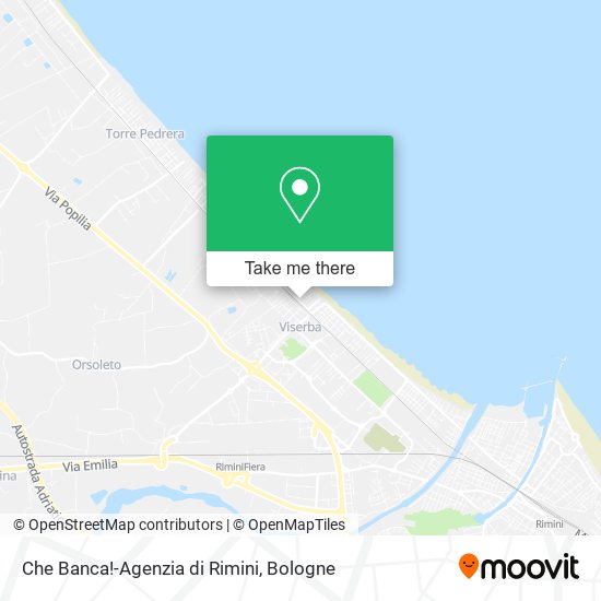 Che Banca!-Agenzia di Rimini map