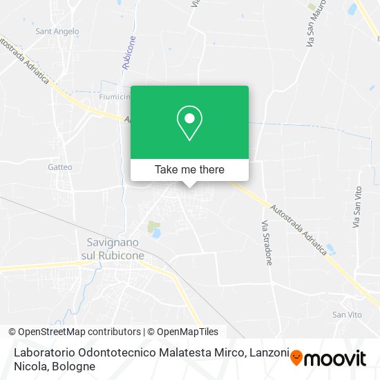Laboratorio Odontotecnico Malatesta Mirco, Lanzoni Nicola map