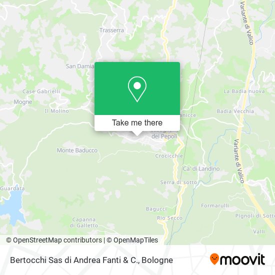 Bertocchi Sas di Andrea Fanti & C. map