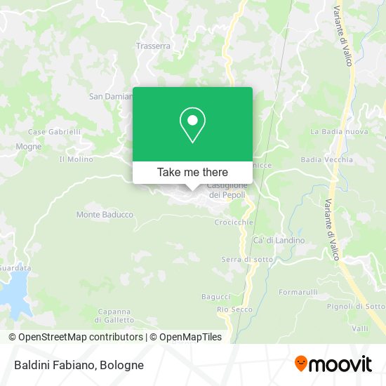 Baldini Fabiano map