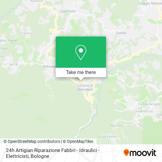 24h Artigian Riparazione Fabbri - Idraulici - Elettricisti map