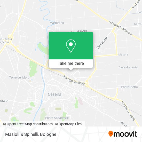 Masioli & Spinelli map
