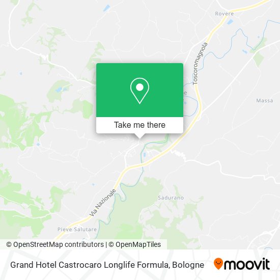 Grand Hotel Castrocaro Longlife Formula map