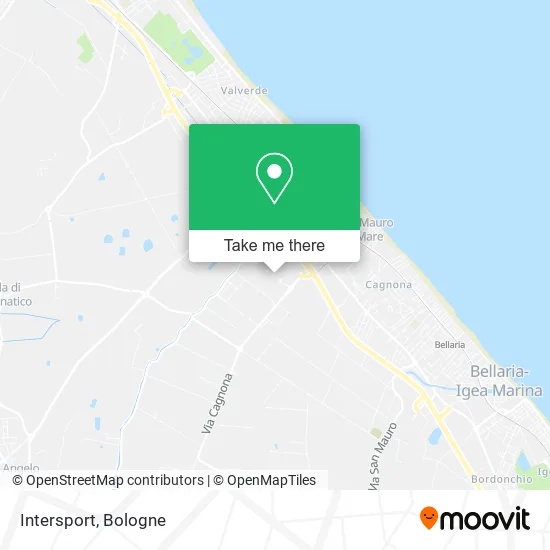 Intersport map