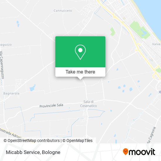 Micabb Service map