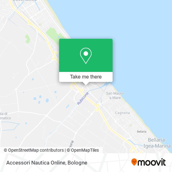 Accessori Nautica Online map