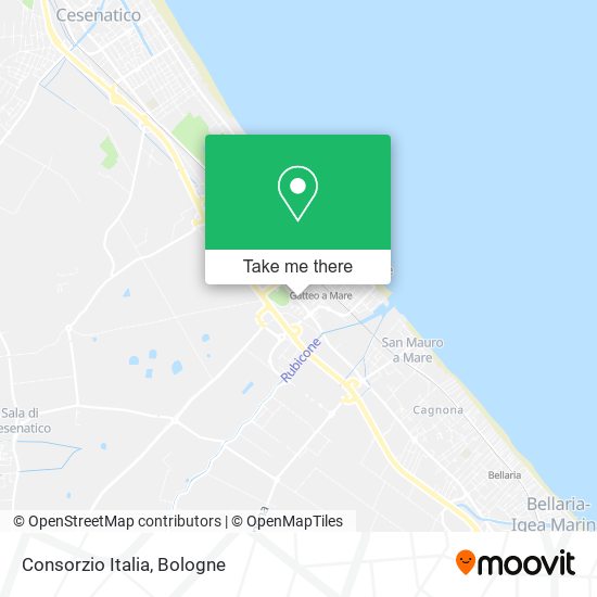 Consorzio Italia map