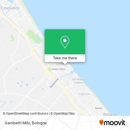 Gambetti Milo map