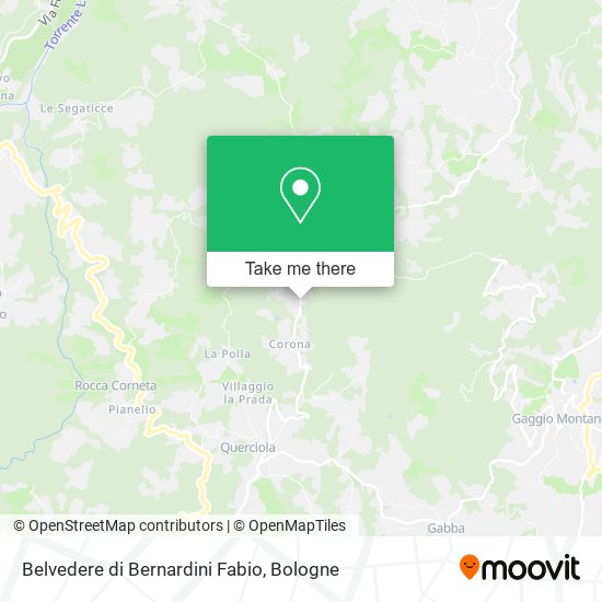 Belvedere di Bernardini Fabio map