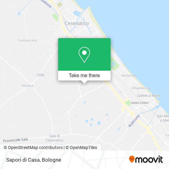 Sapori di Casa map