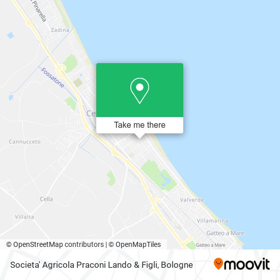 Societa' Agricola Praconi Lando & Figli map