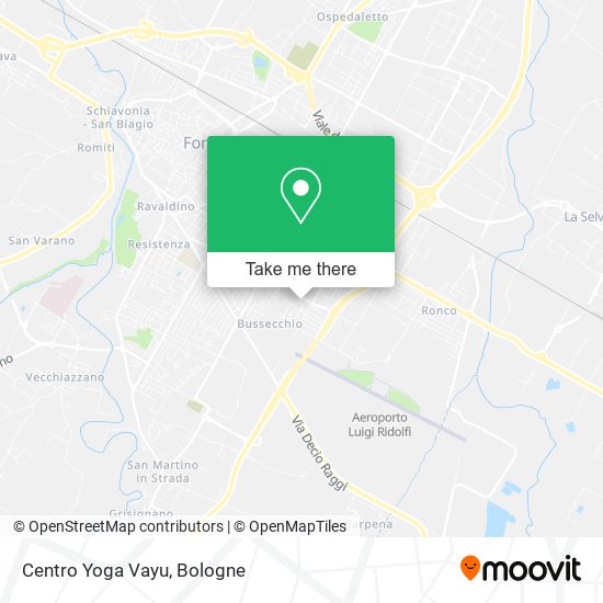 Centro Yoga Vayu map