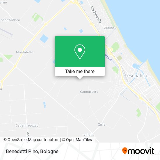 Benedetti Pino map