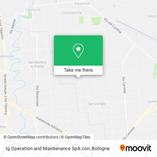 Ig Operation and Maintenance SpA con map
