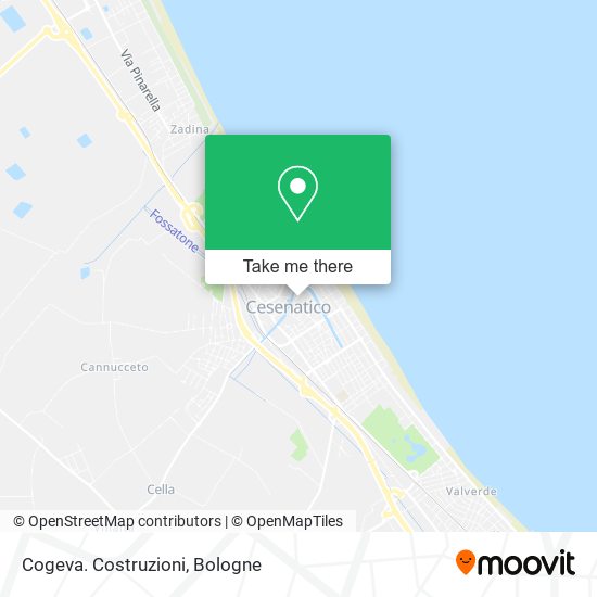 Cogeva. Costruzioni map