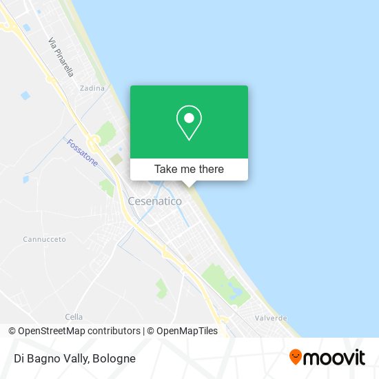 Di Bagno Vally map