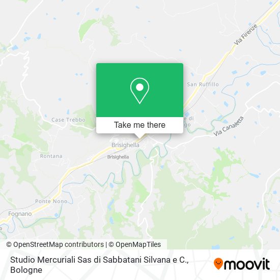 Studio Mercuriali Sas di Sabbatani Silvana e C. map