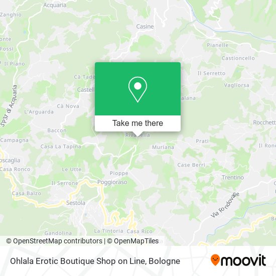 Ohlala Erotic Boutique Shop on Line map